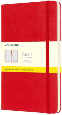 Записная книжка Moleskine Classic Large / 393809 (120л, красный)