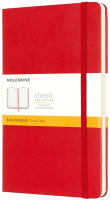 Записная книжка Moleskine Classic Large / 385216 (120л, красный) - 