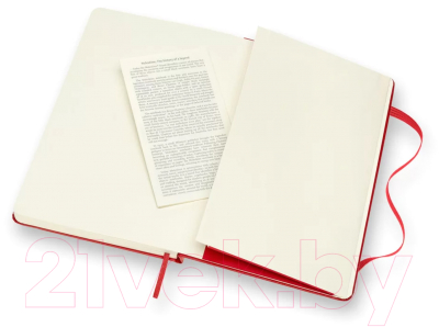 Записная книжка Moleskine Classic Large / 385216 (120л, красный)