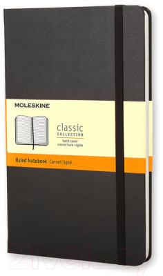 Записная книжка Moleskine Classic Large / 385070 (120л, черный)
