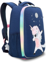 Школьный рюкзак Grizzly RG-265-2 (синий) - 