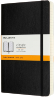 Записная книжка Moleskine Classic Soft Expended Large / 1127619 (200л, черный) - 