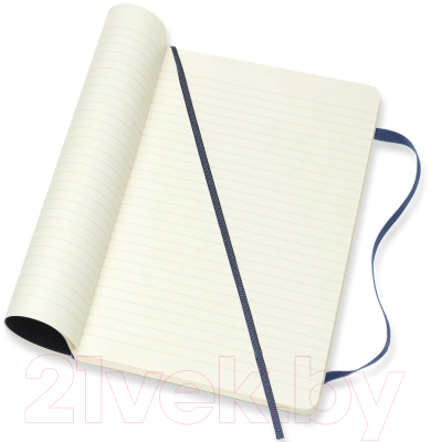 Записная книжка Moleskine Classic Soft Large / 430980 (96л, синий сапфир)