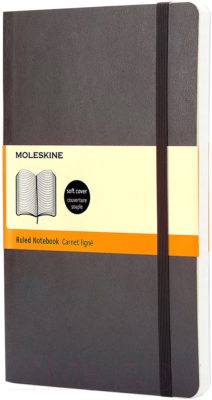 Записная книжка Moleskine Classic Soft Large / 385249 (96л, черный)