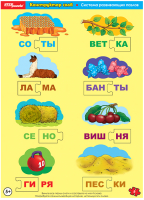 

Развивающая игра, Конструктор слов / 80444