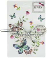 

Заколка для волос Lukky, Fashion Бант с кристаллами / Т18436