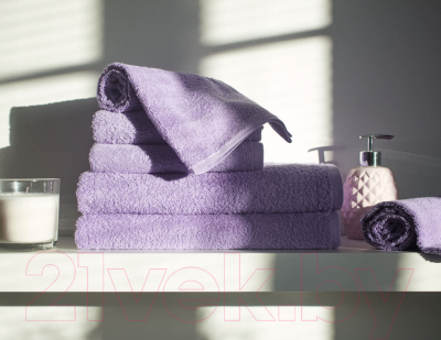 Изображение товара Полотенце Guten Morgen ПМСпас-70-140 (сиреневая пастель)