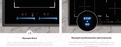 Изображение товара Индукционная варочная панель Haier HHY-Y64FVB