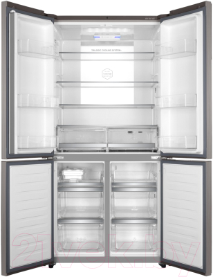Холодильник с морозильником Haier HTF-610DM7RU