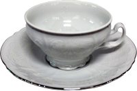 Чашка с блюдцем Thun 1794 Bernadotte Деколь / БЕР0111 - 