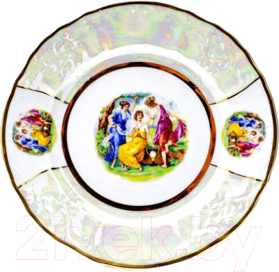 Тарелка закусочная (десертная) Thun 1794 Bernadotte Мадонна / БЕР0576 (17см)