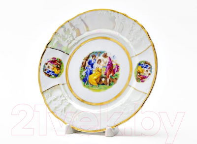 Тарелка закусочная (десертная) Thun 1794 Bernadotte Мадонна / БЕР0576 (17см)