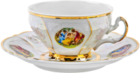 Чашка с блюдцем Thun 1794 Bernadotte Мадонна / БЕР0033 - 