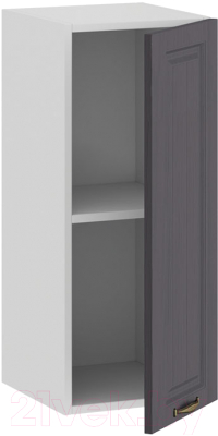 Шкаф навесной для кухни ТриЯ Лина 1В3 (белый/графит)