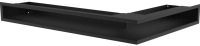 Решетка вентиляционная для камина Fire&Wood Luft 547x766x90 R (черный) - 