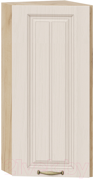 Шкаф навесной для кухни ТриЯ Лина 1В3Т (дуб крафт золотой/крем) — фото 1