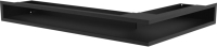 Решетка вентиляционная для камина Fire&Wood Luft 400x600x90 (черный, правый) - 