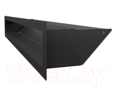 Решетка вентиляционная для камина Fire&Wood Luft 90x600 (черный)