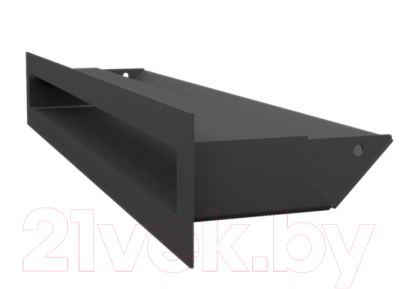 Решетка вентиляционная для камина Fire&Wood Luft 60x400 (черный)