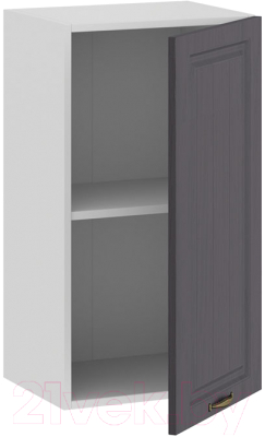 Шкаф навесной для кухни ТриЯ Лина 1В4 (белый/графит)
