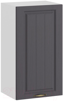 Шкаф навесной для кухни ТриЯ Лина 1В4 (белый/графит)