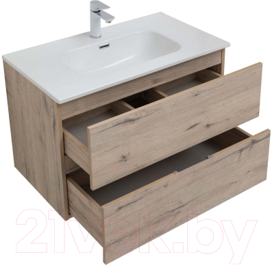 Комплект мебели для ванной Aquanet Алвита New 80 / 274202