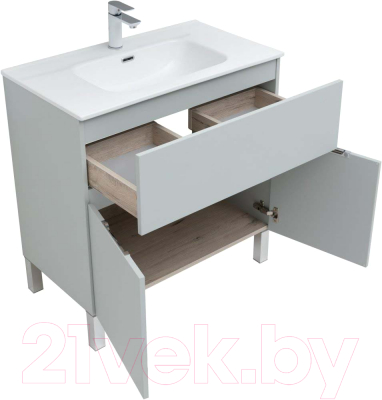 Комплект мебели для ванной Aquanet Алвита new 80 / 274211