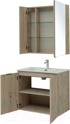 Комплект мебели для ванной Aquanet Алвита New 80 / 274214