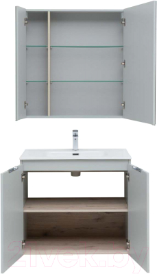 Комплект мебели для ванной Aquanet Алвита new 80 / 274210