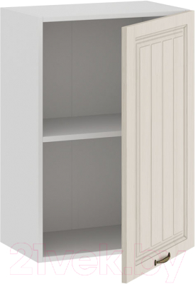 Шкаф навесной для кухни ТриЯ Лина 1В5 (белый/крем)