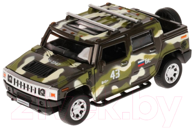 Автомобиль игрушечный Технопарк Hummer H2 Pickup / HUM2PICKUP-12MIL-GN