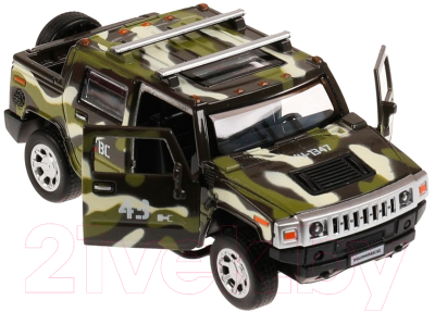 Автомобиль игрушечный Технопарк Hummer H2 Pickup / HUM2PICKUP-12MIL-GN