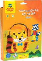 

Набор для шитья Мульти-пульти, Корзиночка из фетра. Кот / FT_19761
