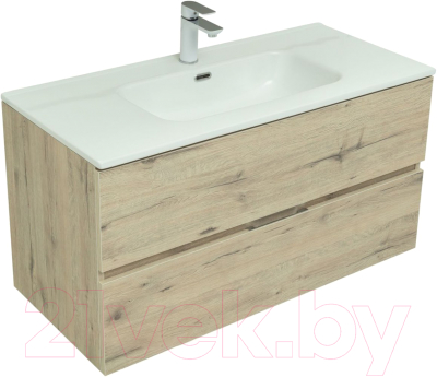 Комплект мебели для ванной Aquanet Алвита New 100 / 274203