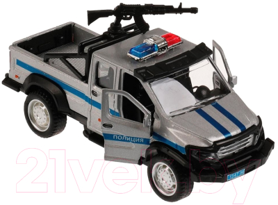 Автомобиль игрушечный Технопарк Газ Вепрь Полиция / VEPRNEXT-12GUN-POLGY