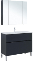 Комплект мебели для ванной Aquanet Алвита new 100 / 273988 - 