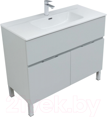 Комплект мебели для ванной Aquanet Алвита new 100 / 273990