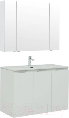Комплект мебели для ванной Aquanet Алвита new 100 / 274111