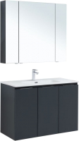 Комплект мебели для ванной Aquanet Алвита new 100 / 273986 - 