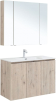 Комплект мебели для ванной Aquanet Алвита New 100 / 274533 - 
