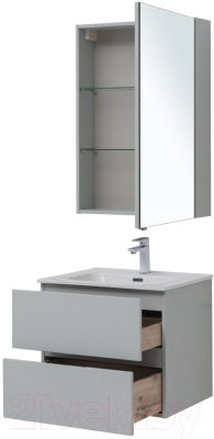 Комплект мебели для ванной Aquanet Алвита New 60 / 274224