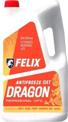 Антифриз FELIX Dragon -40 / 430206405 (5кг)