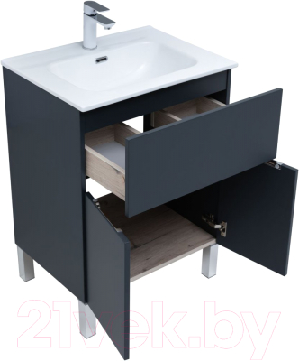 Комплект мебели для ванной Aquanet Алвита new 60 / 274532