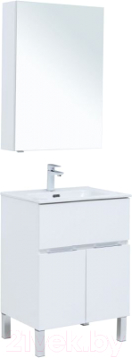 Комплект мебели для ванной Aquanet Алвита new 60 / 274529