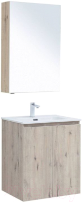 Комплект мебели для ванной Aquanet Алвита New 60 / 274222