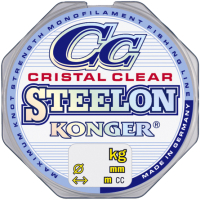 

Леска монофильная Konger, Steelon Cristal Clear 0.08мм 30м / 240030008