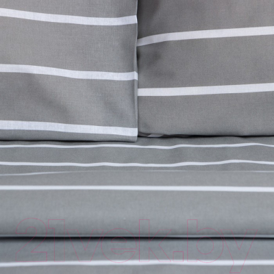 Комплект постельного белья Этель Gray stripes / 6632215