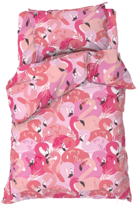 Комплект постельного белья Этель Flamingo garden / 7599325