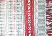 

Полотенце Слуцкие пояса, Рушник 120x26 рис. 303-22 / 22с-22-224