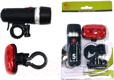 Набор фонарей для велосипеда Jingyi JY-808C+JY-289T